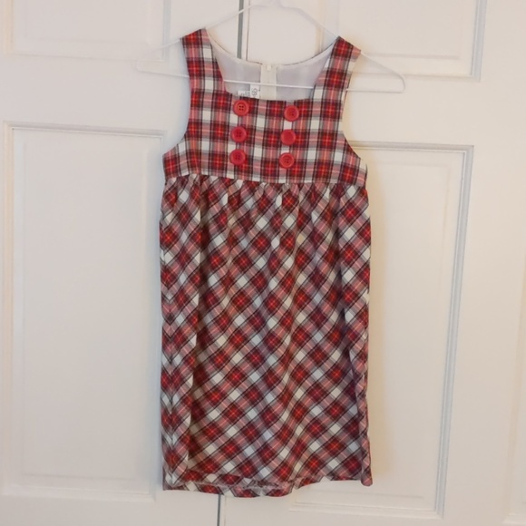 Red and green plaid jumper - Picture 1 of 3